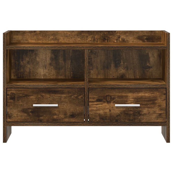 Cabinet TV 71,5 x 33 x 47 cm Stejar fumuriu Lemn prelucrat WALTI