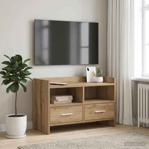 Cabinet TV 71,5 x 33 x 47 cm Stejar Artizanal Lemn prelucrat - WALTI WALTI