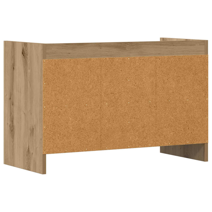 Cabinet TV 71,5 x 33 x 47 cm Stejar Artizanal Lemn prelucrat WALTI