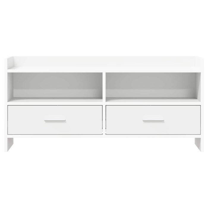 Cabinet TV 100 x 33 x 47 cm Alb Lemn prelucrat WALTI