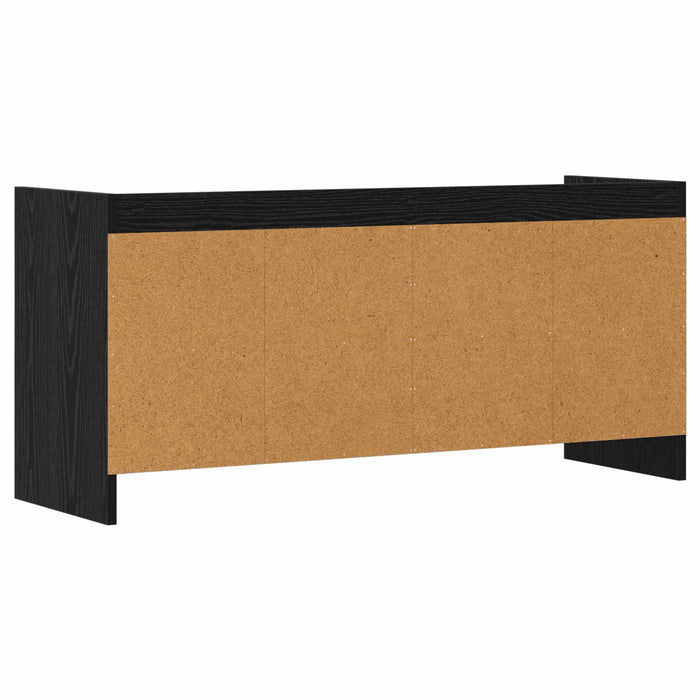 Cabinet TV 100 x 33 x 47 cm Stejar Negru Lemn prelucrat WALTI