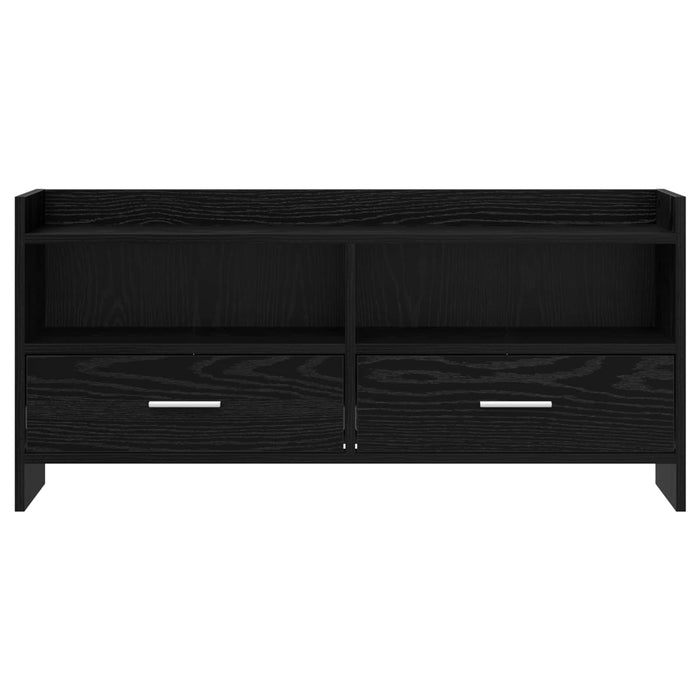 Cabinet TV 100 x 33 x 47 cm Stejar Negru Lemn prelucrat WALTI