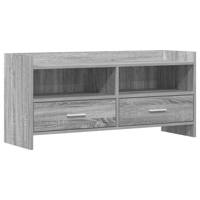 Cabinet TV 100 x 33 x 47 cm Sonoma gri Lemn prelucrat WALTI