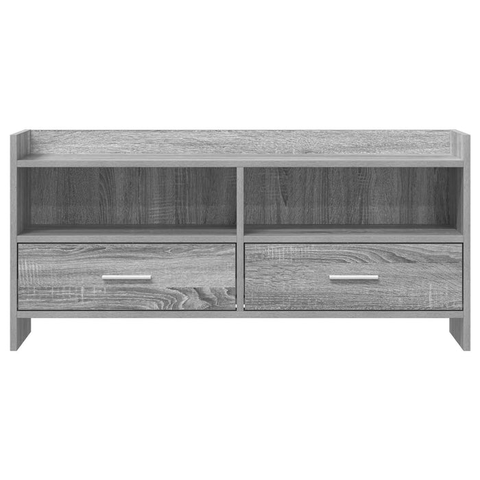 Cabinet TV 100 x 33 x 47 cm Sonoma gri Lemn prelucrat WALTI