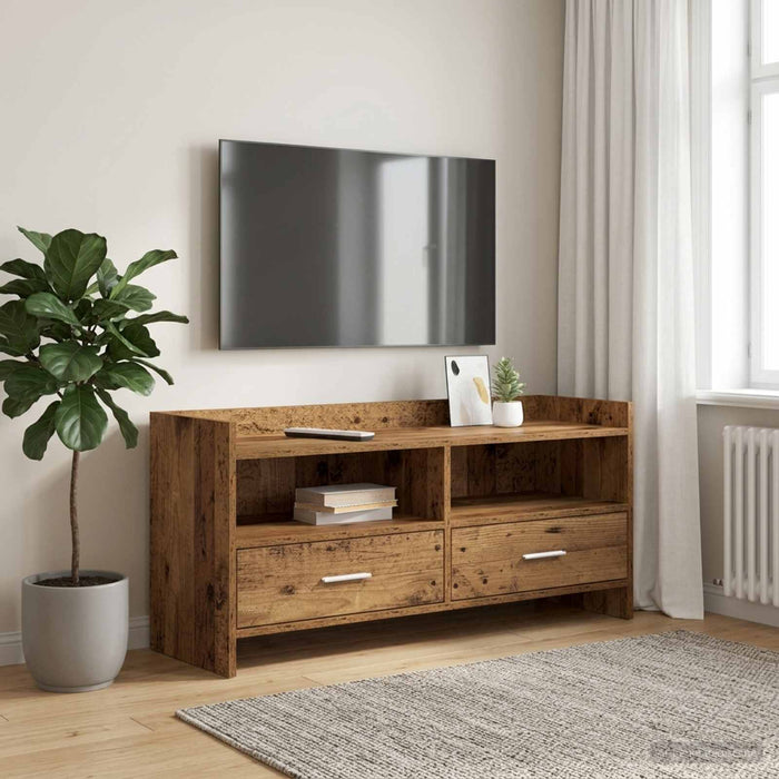 Cabinet TV 100 x 33 x 47 cm Lemn vechi Lemn prelucrat - WALTI WALTI