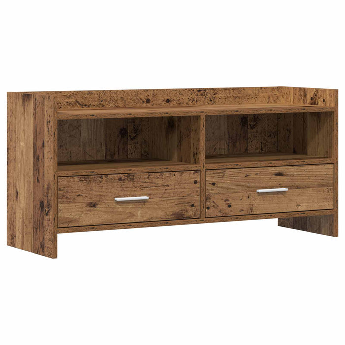 Cabinet TV 100 x 33 x 47 cm Lemn vechi Lemn prelucrat WALTI