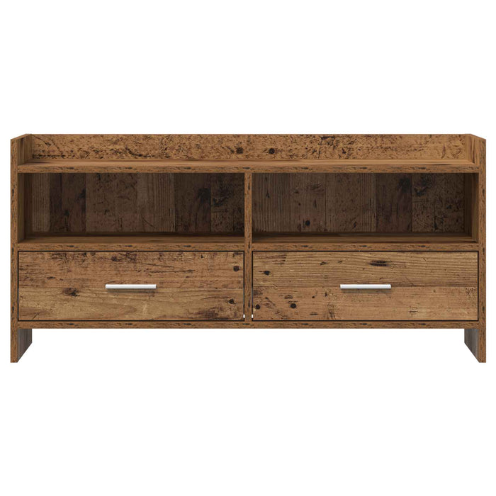 Cabinet TV 100 x 33 x 47 cm Lemn vechi Lemn prelucrat WALTI