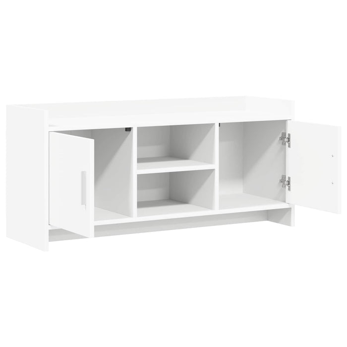 Cabinet TV 102 x 33 x 47 cm Alb Lemn prelucrat WALTI