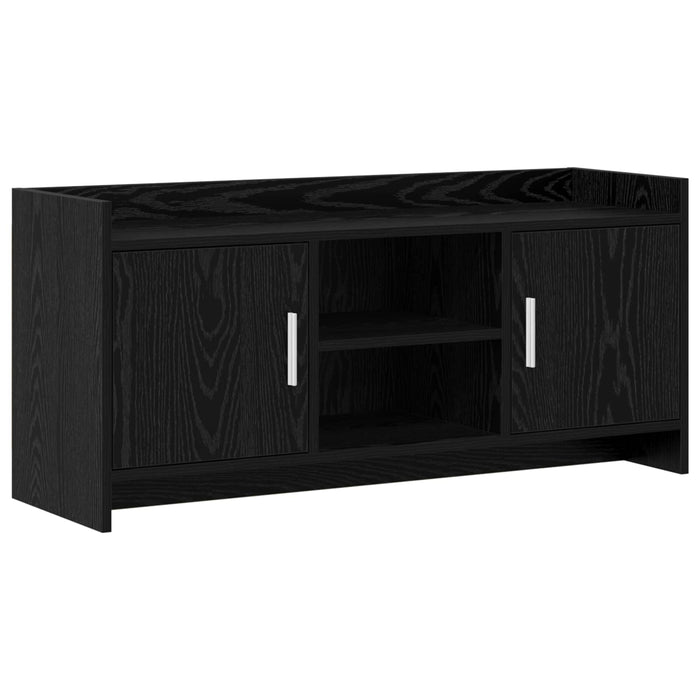 Cabinet TV 102 x 33 x 47 cm Stejar Negru Lemn prelucrat WALTI