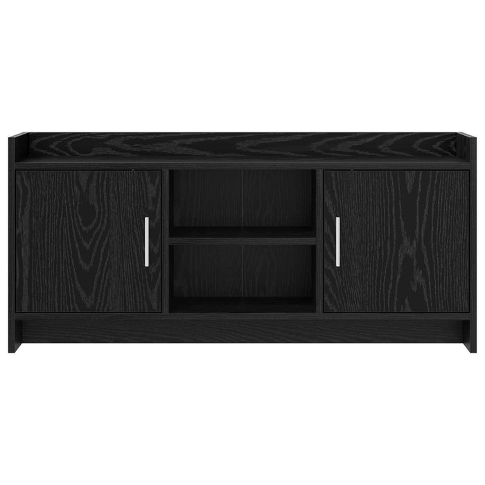 Cabinet TV 102 x 33 x 47 cm Stejar Negru Lemn prelucrat WALTI