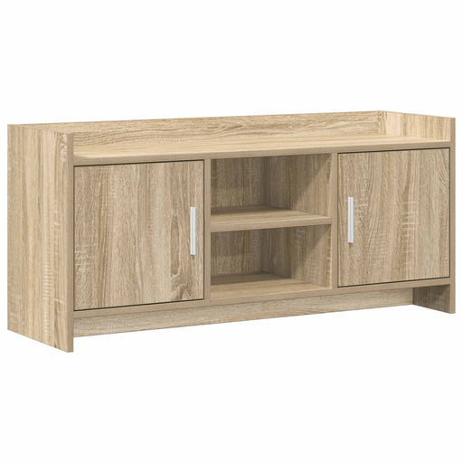Cabinet TV 102 x 33 x 47 cm Stejar Sonoma Lemn prelucrat - WALTI WALTI