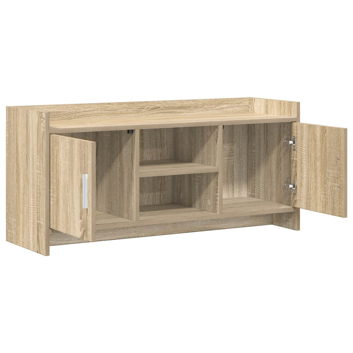 Cabinet TV 102 x 33 x 47 cm Stejar Sonoma Lemn prelucrat WALTI
