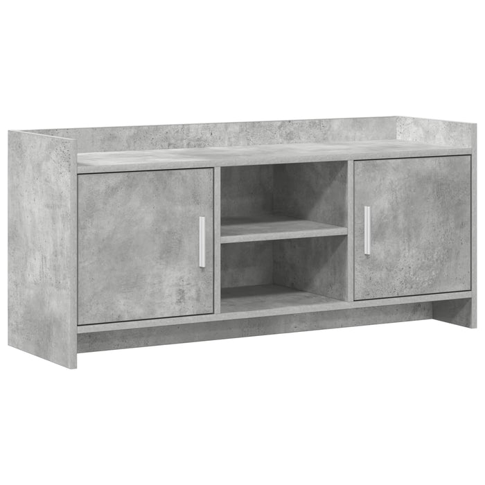 Cabinet TV 102 x 33 x 47 cm Gri Beton Lemn prelucrat WALTI