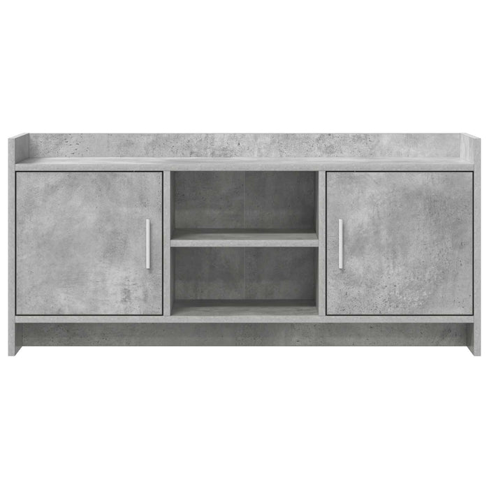 Cabinet TV 102 x 33 x 47 cm Gri Beton Lemn prelucrat WALTI