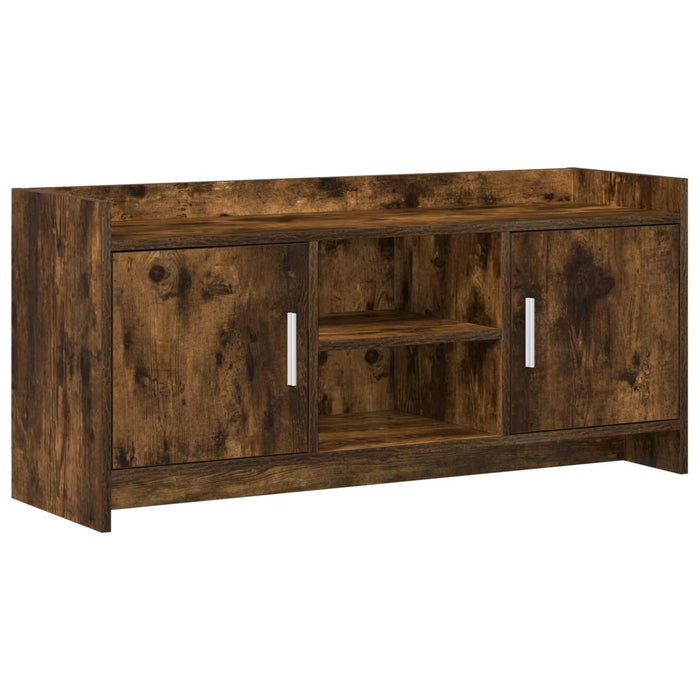 Cabinet TV 102 x 33 x 47 cm Stejar fumuriu Lemn prelucrat WALTI