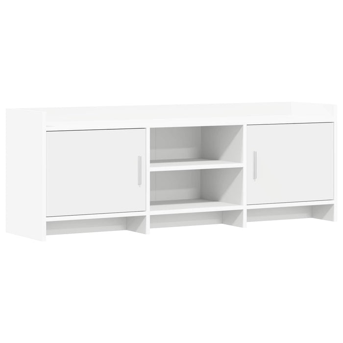 Cabinet TV 130 x 33 x 47 cm Alb Lemn prelucrat WALTI