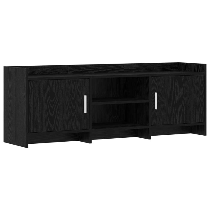 Cabinet TV 130 x 33 x 47 cm Stejar Negru Lemn prelucrat WALTI