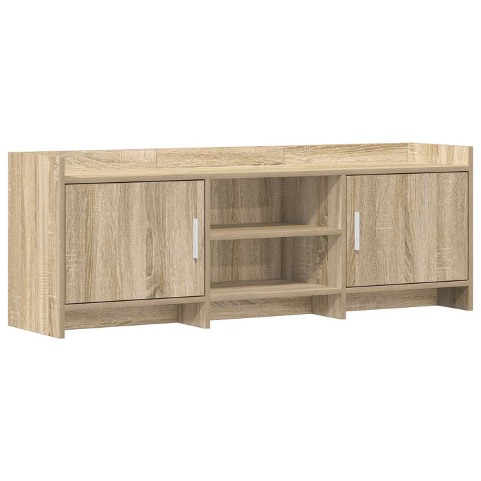 Cabinet TV 130 x 33 x 47 cm Stejar Sonoma Lemn prelucrat WALTI