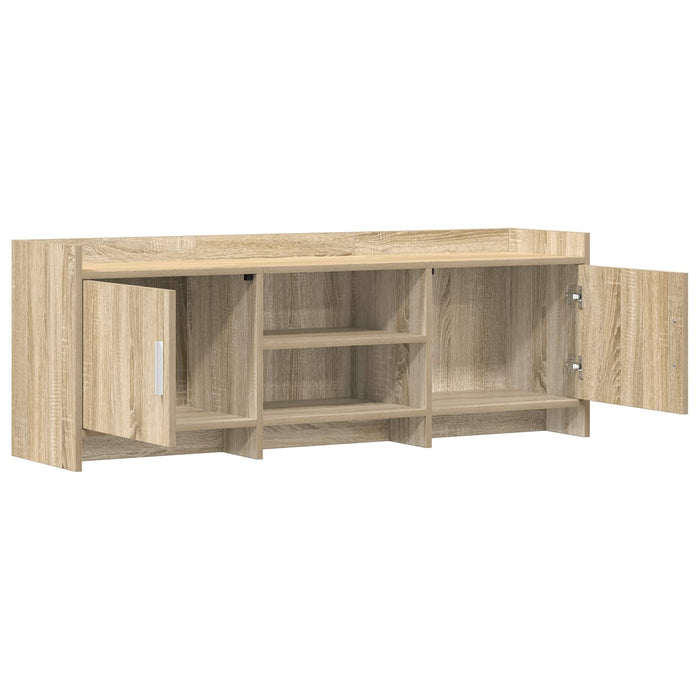 Cabinet TV 130 x 33 x 47 cm Stejar Sonoma Lemn prelucrat WALTI