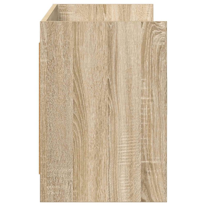 Cabinet TV 130 x 33 x 47 cm Stejar Sonoma Lemn prelucrat WALTI