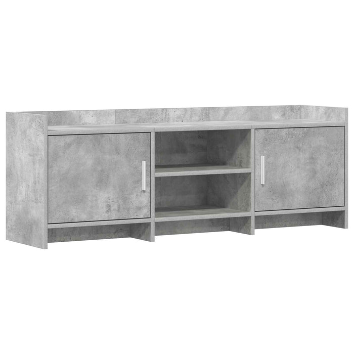 Cabinet TV 130 x 33 x 47 cm Gri Beton Lemn prelucrat WALTI
