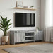 Cabinet TV 130 x 33 x 47 cm Sonoma gri Lemn prelucrat - WALTI WALTI