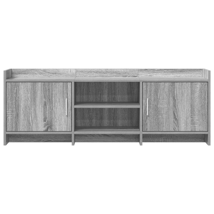 Cabinet TV 130 x 33 x 47 cm Sonoma gri Lemn prelucrat WALTI