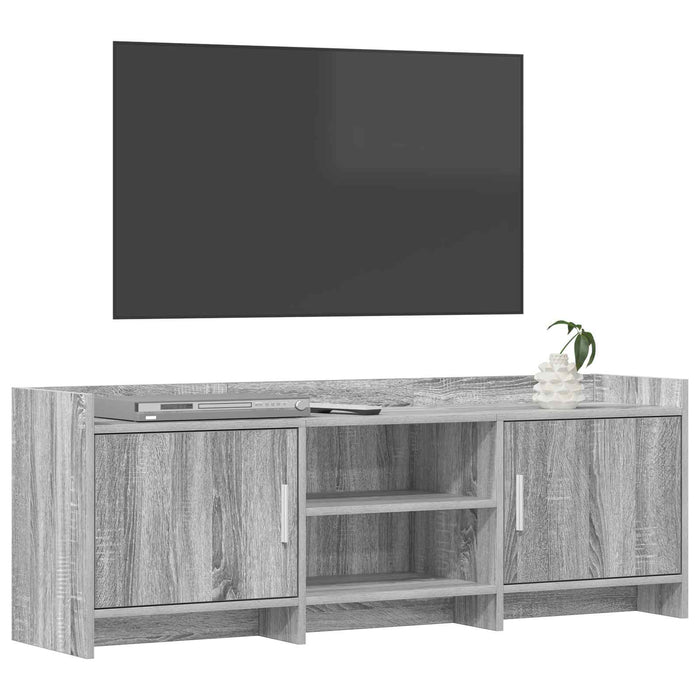 Cabinet TV 130 x 33 x 47 cm Sonoma gri Lemn prelucrat WALTI