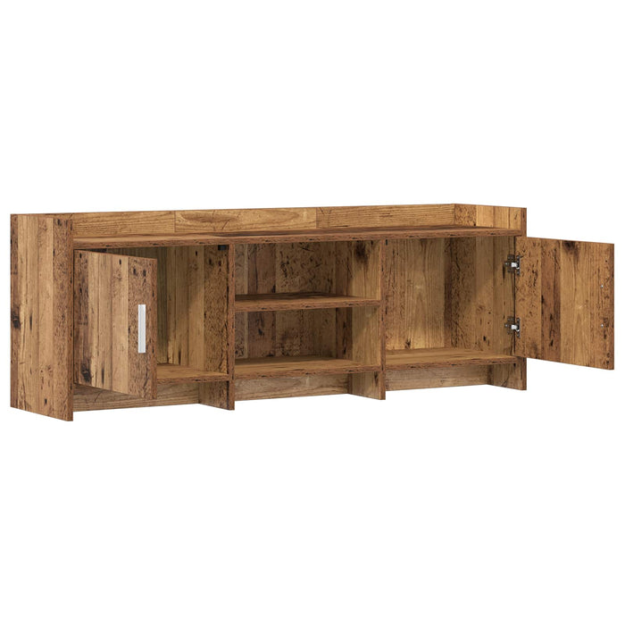 Cabinet TV 130 x 33 x 47 cm Lemn vechi Lemn prelucrat WALTI