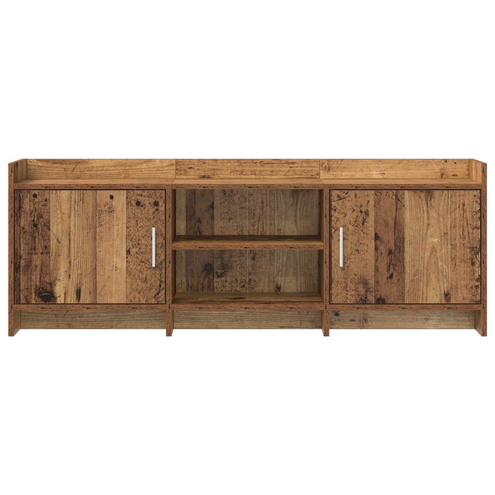 Cabinet TV 130 x 33 x 47 cm Lemn vechi Lemn prelucrat WALTI
