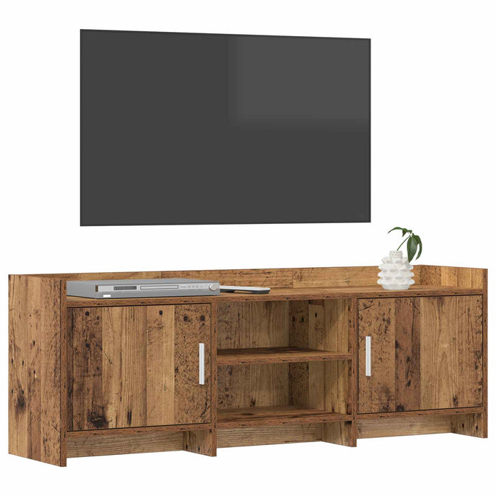Cabinet TV 130 x 33 x 47 cm Lemn vechi Lemn prelucrat WALTI