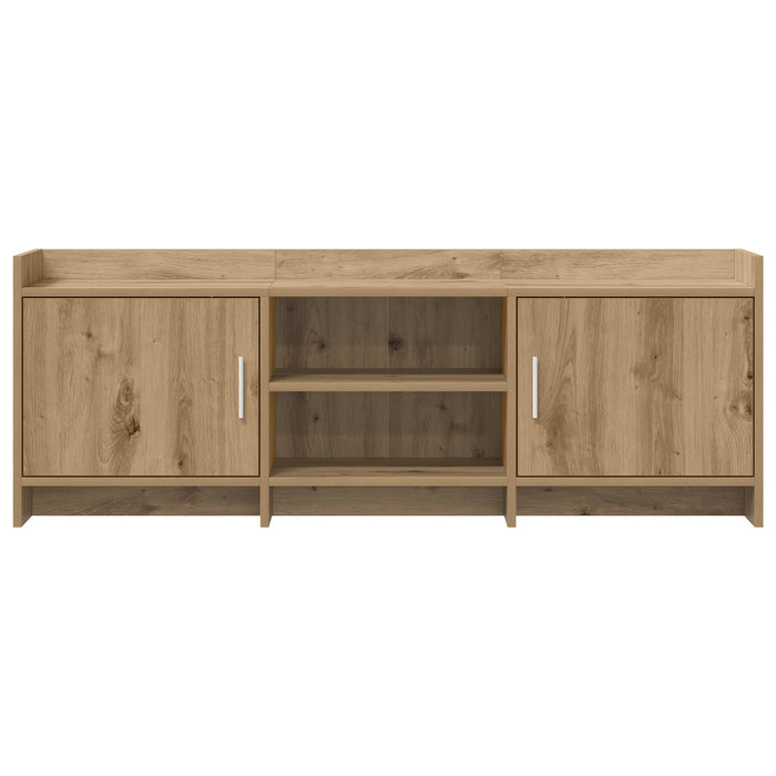 Cabinet TV 130 x 33 x 47 cm Stejar Artizanal Lemn prelucrat WALTI