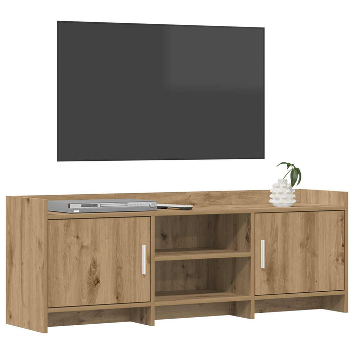Cabinet TV 130 x 33 x 47 cm Stejar Artizanal Lemn prelucrat WALTI