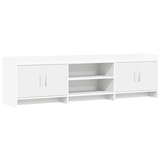 Cabinet TV 168 x 33 x 47 cm Alb Lemn prelucrat - WALTI WALTI