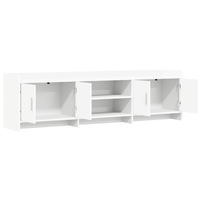 Cabinet TV 168 x 33 x 47 cm Alb Lemn prelucrat WALTI