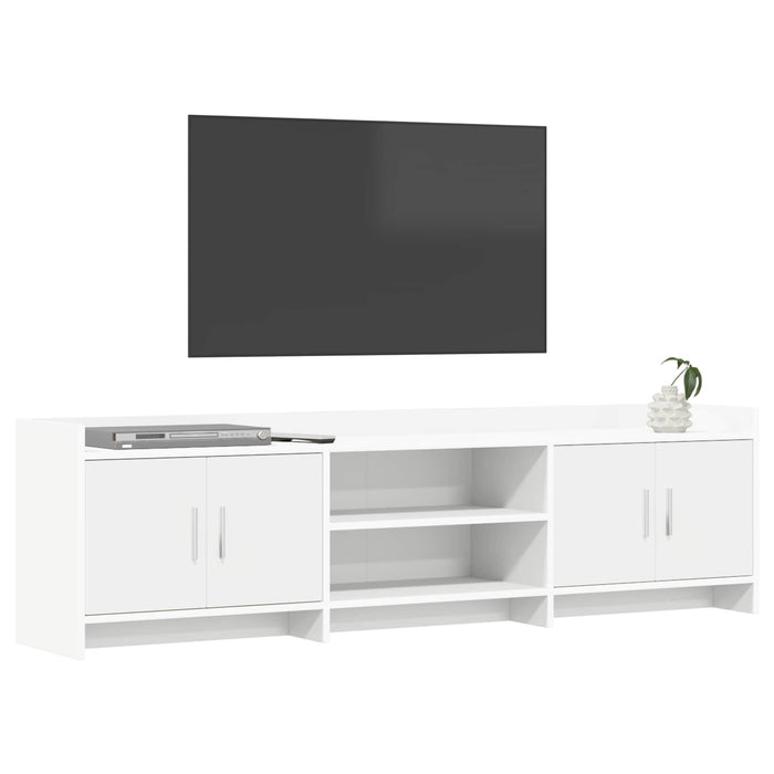 Cabinet TV 168 x 33 x 47 cm Alb Lemn prelucrat WALTI