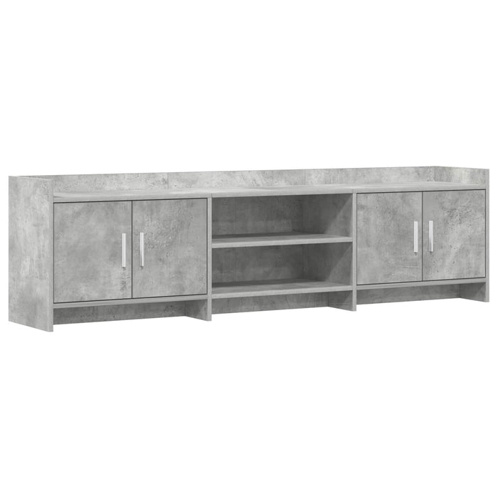 Cabinet TV 168 x 33 x 47 cm Gri Beton Lemn prelucrat WALTI