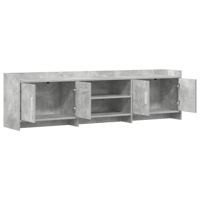 Cabinet TV 168 x 33 x 47 cm Gri Beton Lemn prelucrat WALTI