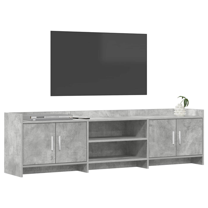 Cabinet TV 168 x 33 x 47 cm Gri Beton Lemn prelucrat WALTI
