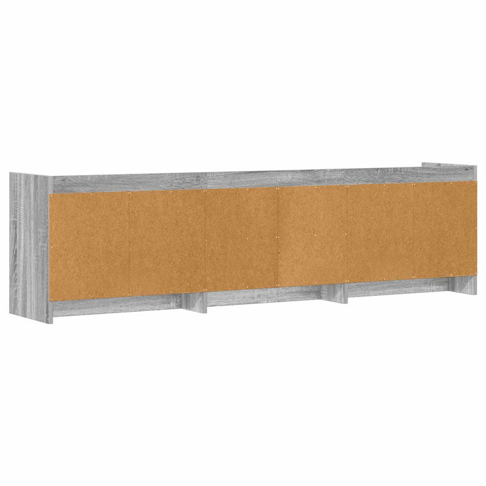 Cabinet TV 168 x 33 x 47 cm Sonoma gri Lemn prelucrat WALTI