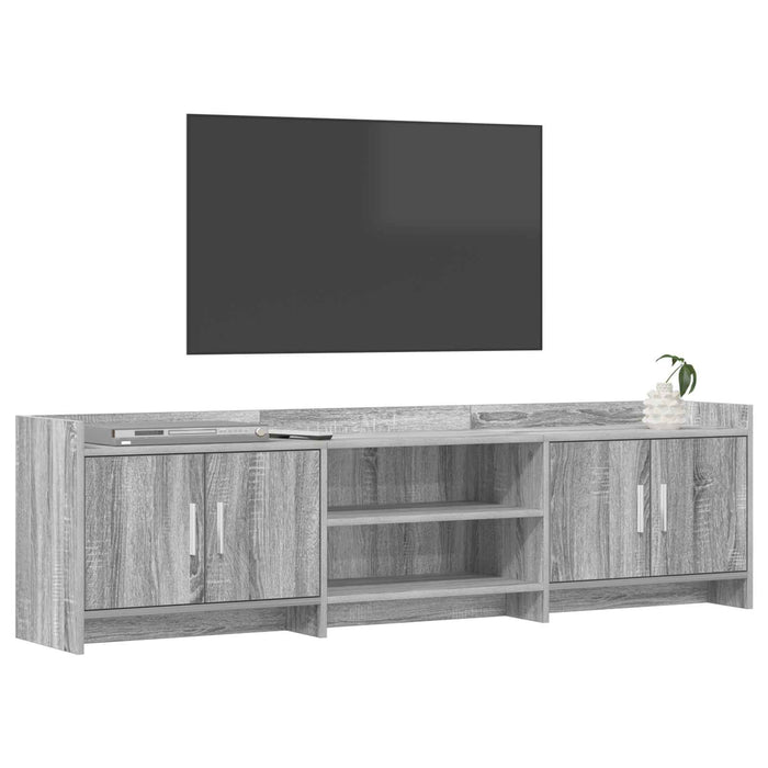 Cabinet TV 168 x 33 x 47 cm Sonoma gri Lemn prelucrat WALTI