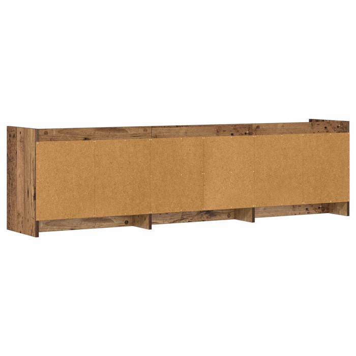 Cabinet TV 168 x 33 x 47 cm Lemn vechi Lemn prelucrat WALTI