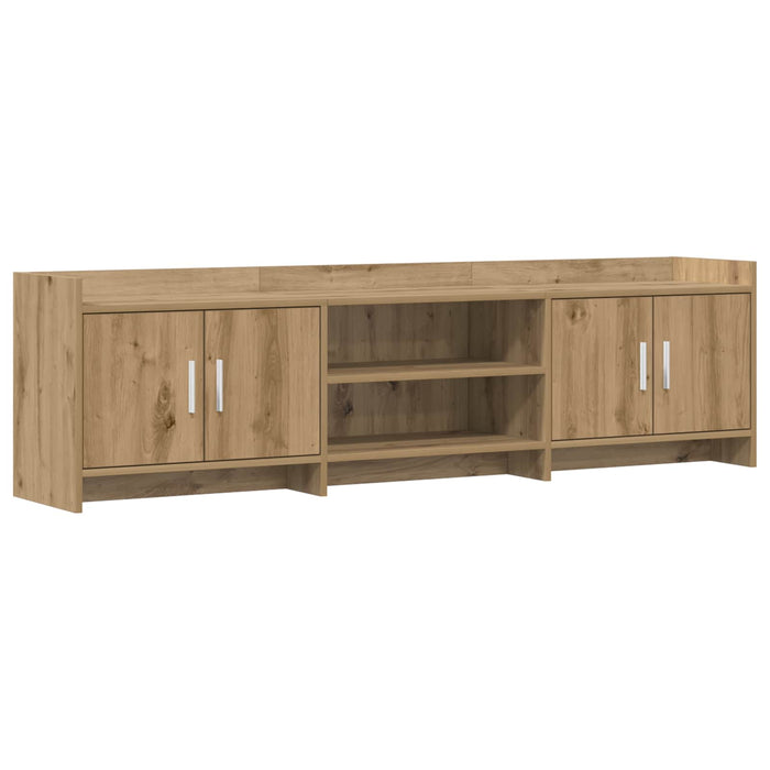 Cabinet TV 168 x 33 x 47 cm Stejar Artizanal Lemn prelucrat WALTI
