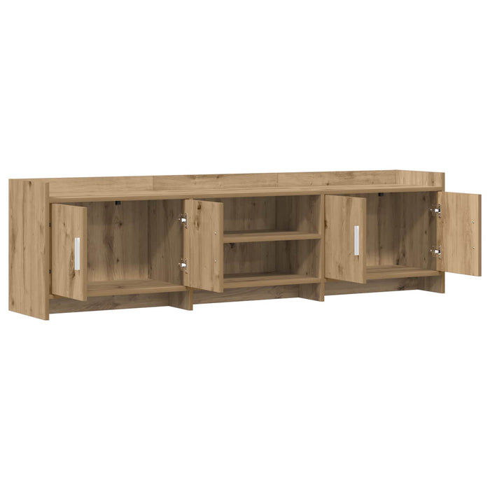 Cabinet TV 168 x 33 x 47 cm Stejar Artizanal Lemn prelucrat WALTI
