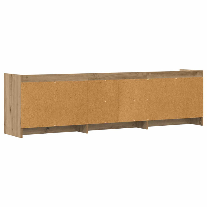 Cabinet TV 168 x 33 x 47 cm Stejar Artizanal Lemn prelucrat WALTI