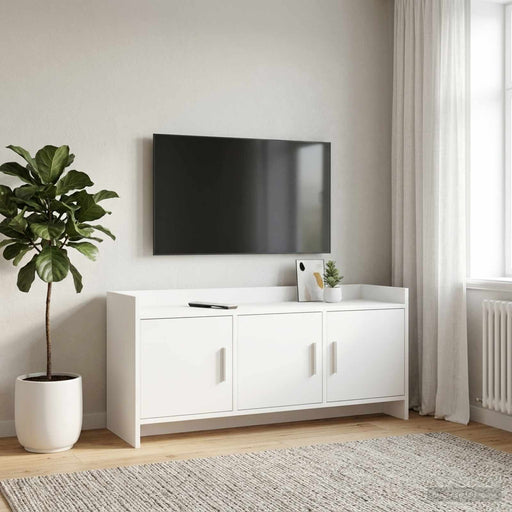 Cabinet TV 102 x 33 x 47 cm Alb Lemn prelucrat - WALTI WALTI