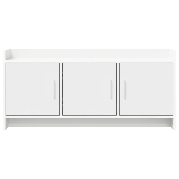 Cabinet TV 102 x 33 x 47 cm Alb Lemn prelucrat WALTI