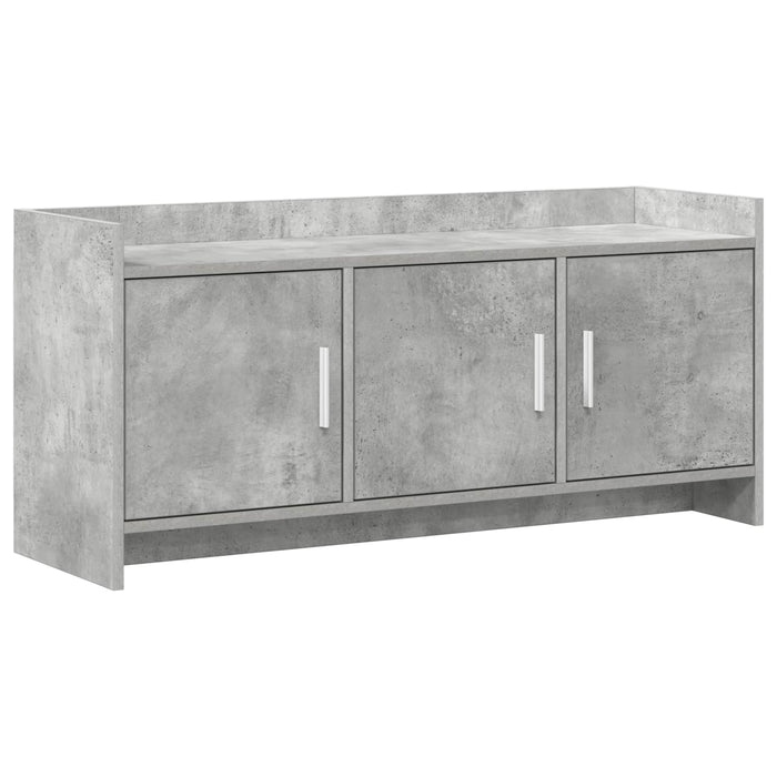 Cabinet TV 102 x 33 x 47 cm Gri Beton Lemn prelucrat WALTI