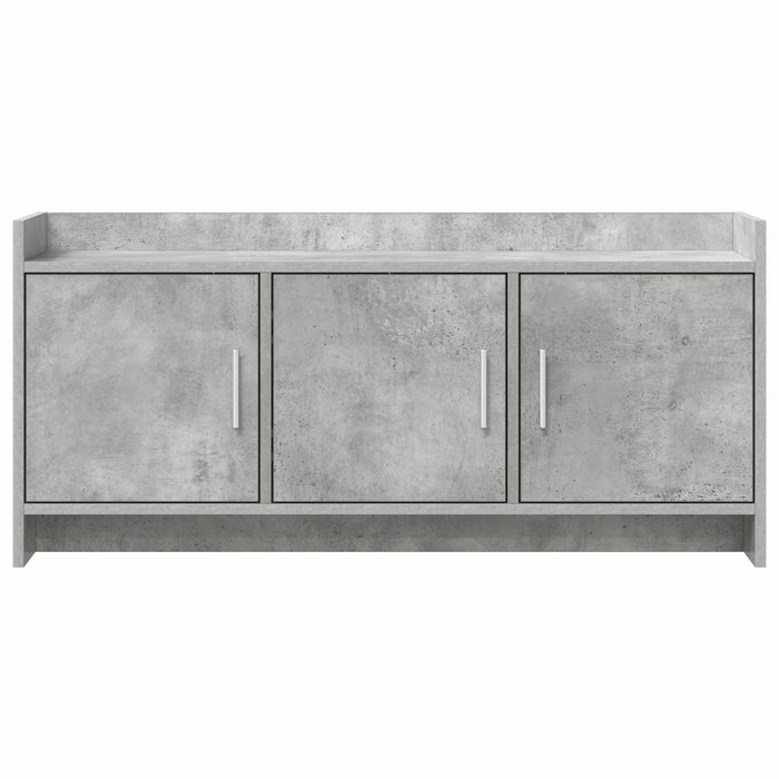 Cabinet TV 102 x 33 x 47 cm Gri Beton Lemn prelucrat WALTI