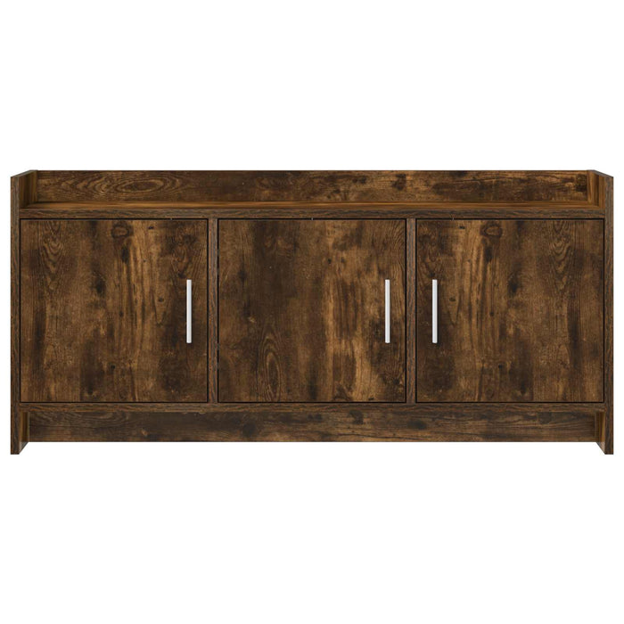 Cabinet TV 102 x 33 x 47 cm Stejar fumuriu Lemn prelucrat WALTI